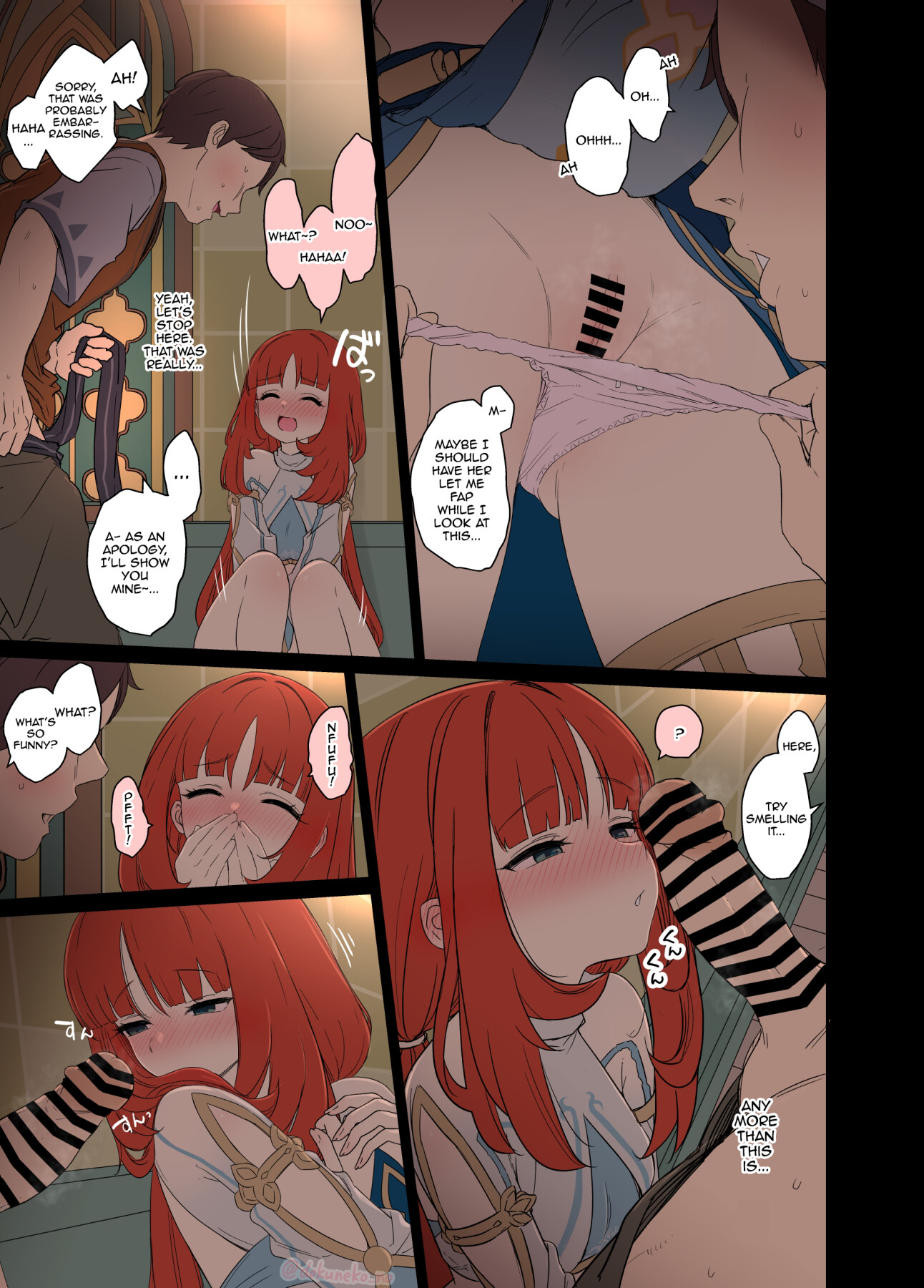 Hentai Manga Comic-Story About Doing Bad Things to Nilou - First Part-Read-8